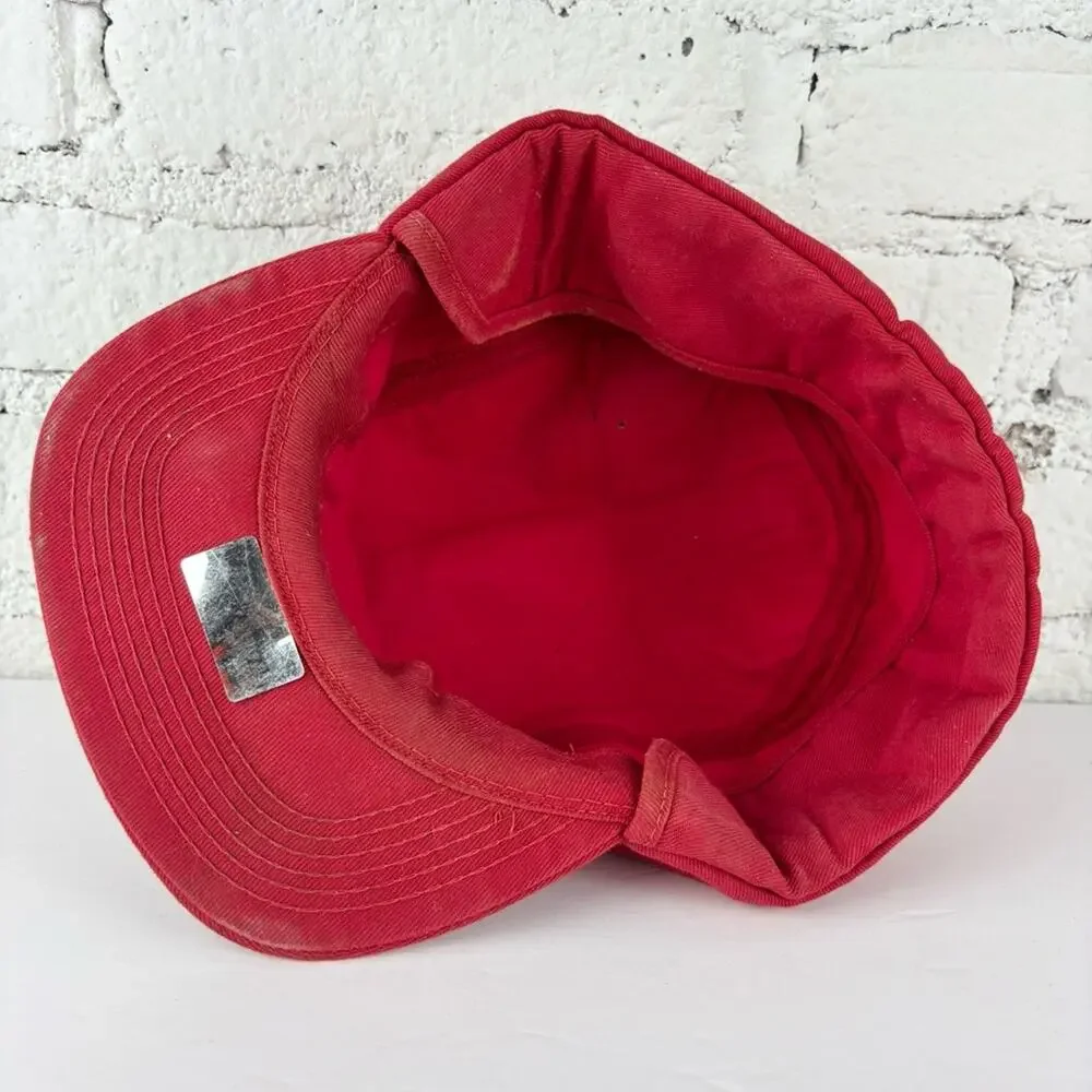 Vintage Red MoorMan's Farm Trucker Patch Hat
